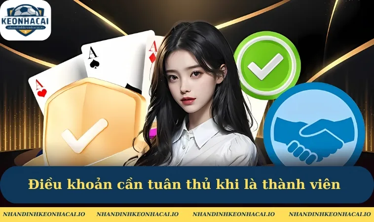 dieu khoan can tuan thu khi la thanh vien cua keo nha cai Điều khoản cần tuân thủ khi là thành viên của Kèo Nhà Cái