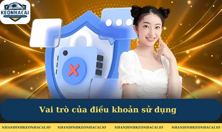 vai tro cua dieu khoan su dung keo nha cai Vai trò của điều khoản sử dụng Kèo Nhà Cái