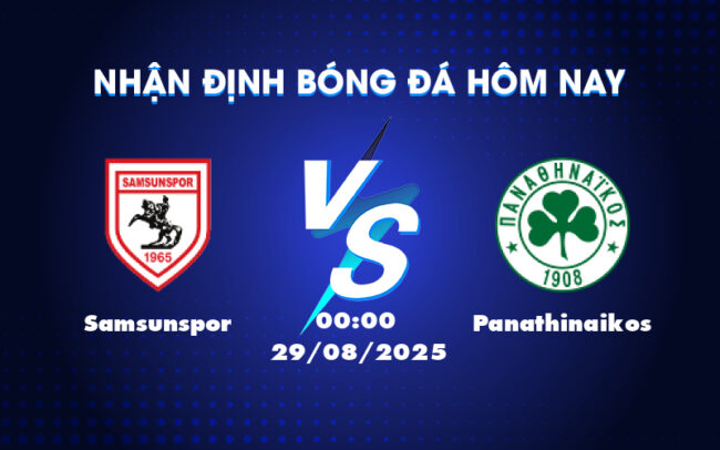 Samsunspor vs Panathinaikos Cuộc đấu định đoạt tại C2 6